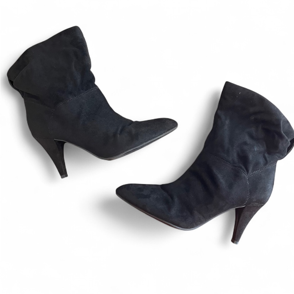 Unisa‎ Black Heeled Boots for Women
